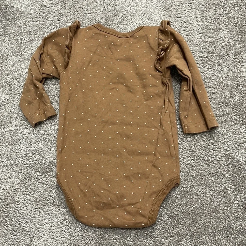 Jamie Kay Tiny Dots Frill Bodysuit